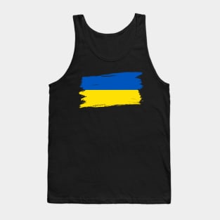 Ukrainian flag Tank Top